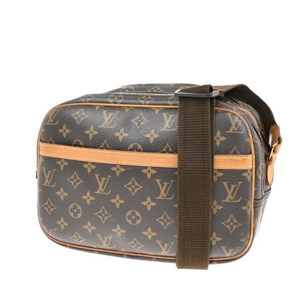 LOUIS VUITTON Reporter PM Crossbody Shoulder Bag Monogram Leather - Picture 1 of 5